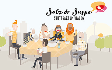 Stuttgart im Dialog. Foto: Salz & Suppe
