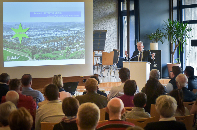 Abschlussveranstaltung Rahmenplan Untertürkheim