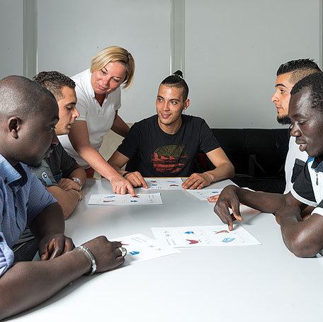 Bildungskoordination für neuzugewanderte Kinder und Jugendliche. Foto: Frank Gärtner - Fotolia.com