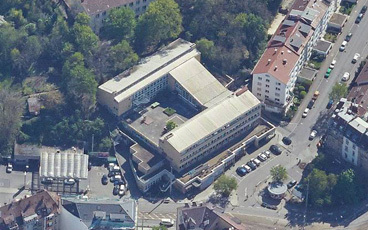 Das Grundstück der ehemaligen Hauswirtschaftlichen Schule soll neu bebaut werden. Foto: Stadtmessungsamt/Stadt Stuttgart