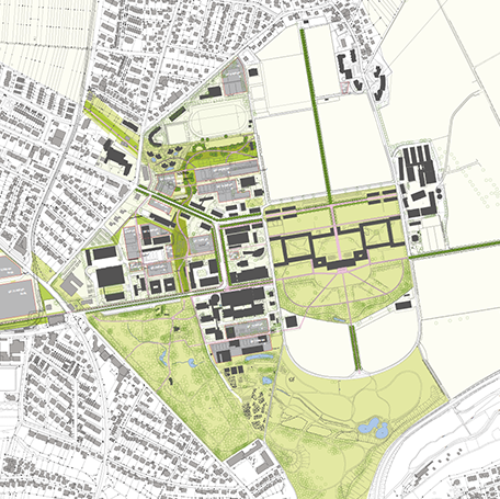 Gesamtplanung / Foto: Universitätsbauamt Stuttgart und Hohenheim