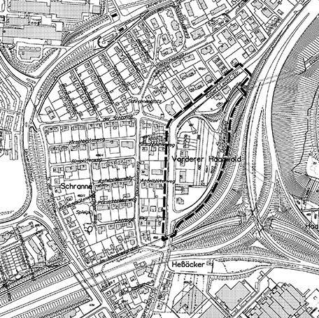 Lageplan / Amt für Stadtplanung und Stadterneuerung