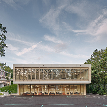 Hofansicht der neuen Mensa./Foto: Zooey Braun, Stuttgart