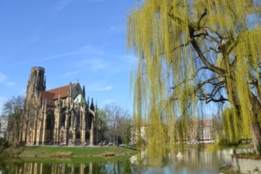 Der Feuersee ist ein beliebter Aufenthaltsort. Foto: Minges/Stadt Stuttgart