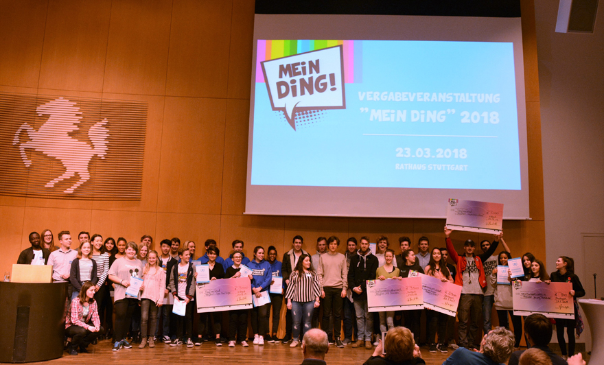 "Mein Ding!" Preisvergabe