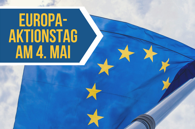 Die Europaflagge ist das bekannteste Symbol der europ&auml;ischen Zusammenarbeit. Foto: pit24/Fotolia