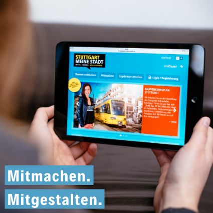 Die Stadt mitgestalten.