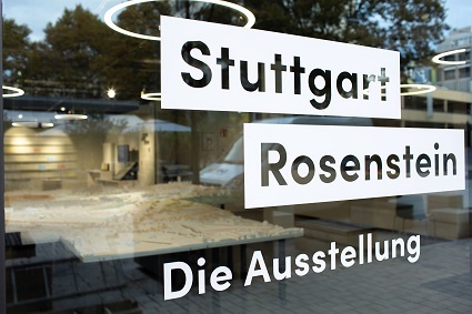 Die R&auml;ume der neuen Ausstellung zum St&auml;dtebauprojekt Stuttgart Rosenstein befinden sich direkt hinter dem Rathaus.  Foto: Leif Piechowski/LHS